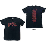 Primal Scream T Shirt - Maximum Rnr | Buy Now For 24.99