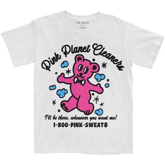 Pink Sweats T Shirt - Pink Cleaners