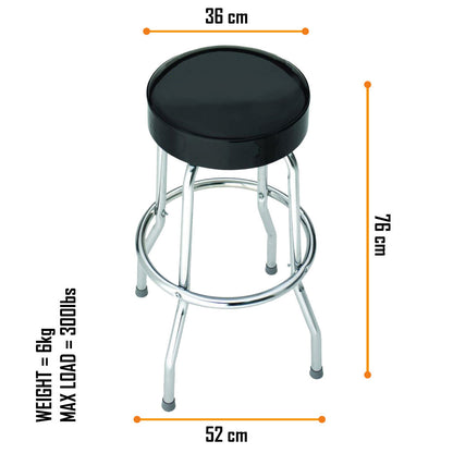 Rocksax Queen Bar Stool - Classic Crest