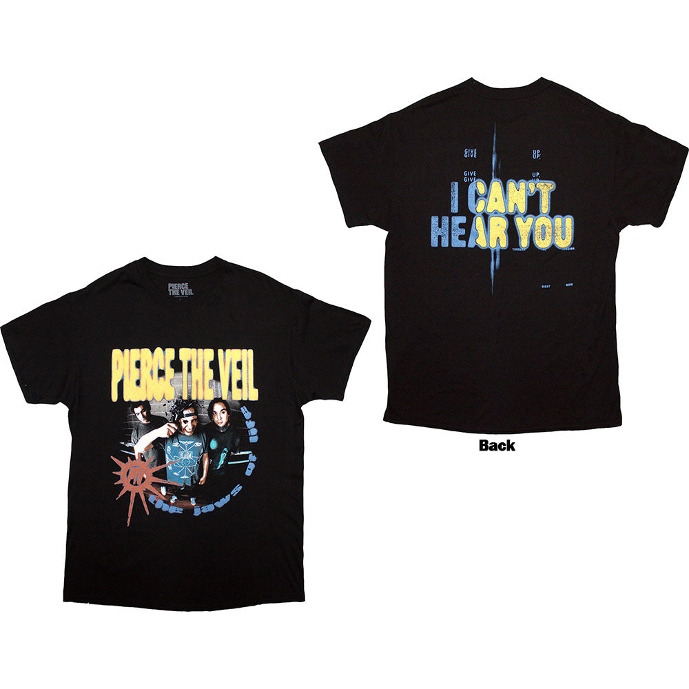 Pierce The Veil T Shirt - I Can'T Hear You | Buy Now For 24.99