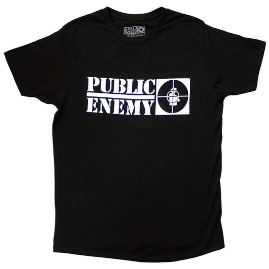 Public Enemy T Shirt - Crosshairs Logo