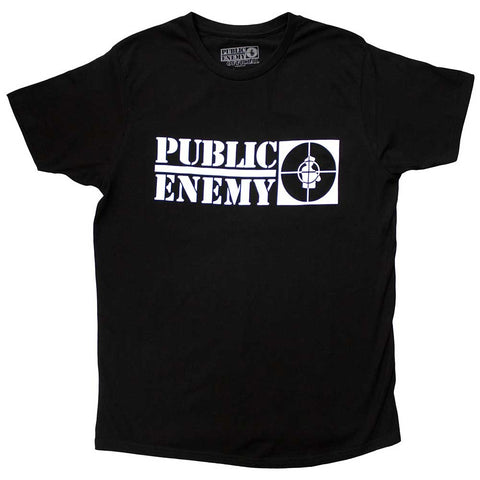 Public Enemy T Shirt - Crosshairs Logo