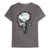 Marvel Comics T Shirt - Metallic Skull