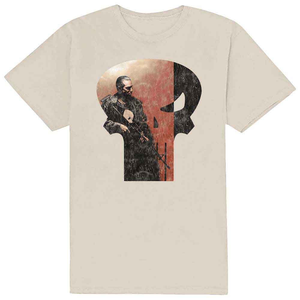 Marvel Comics T Shirt - Skull Outline Character