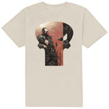 Marvel Comics T Shirt - Skull Outline Character
