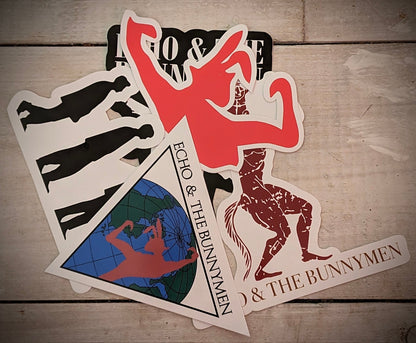Official Echo & The Bunnymen Sticker Pack