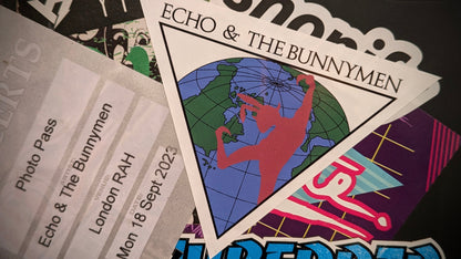 Official Echo & The Bunnymen Sticker Pack