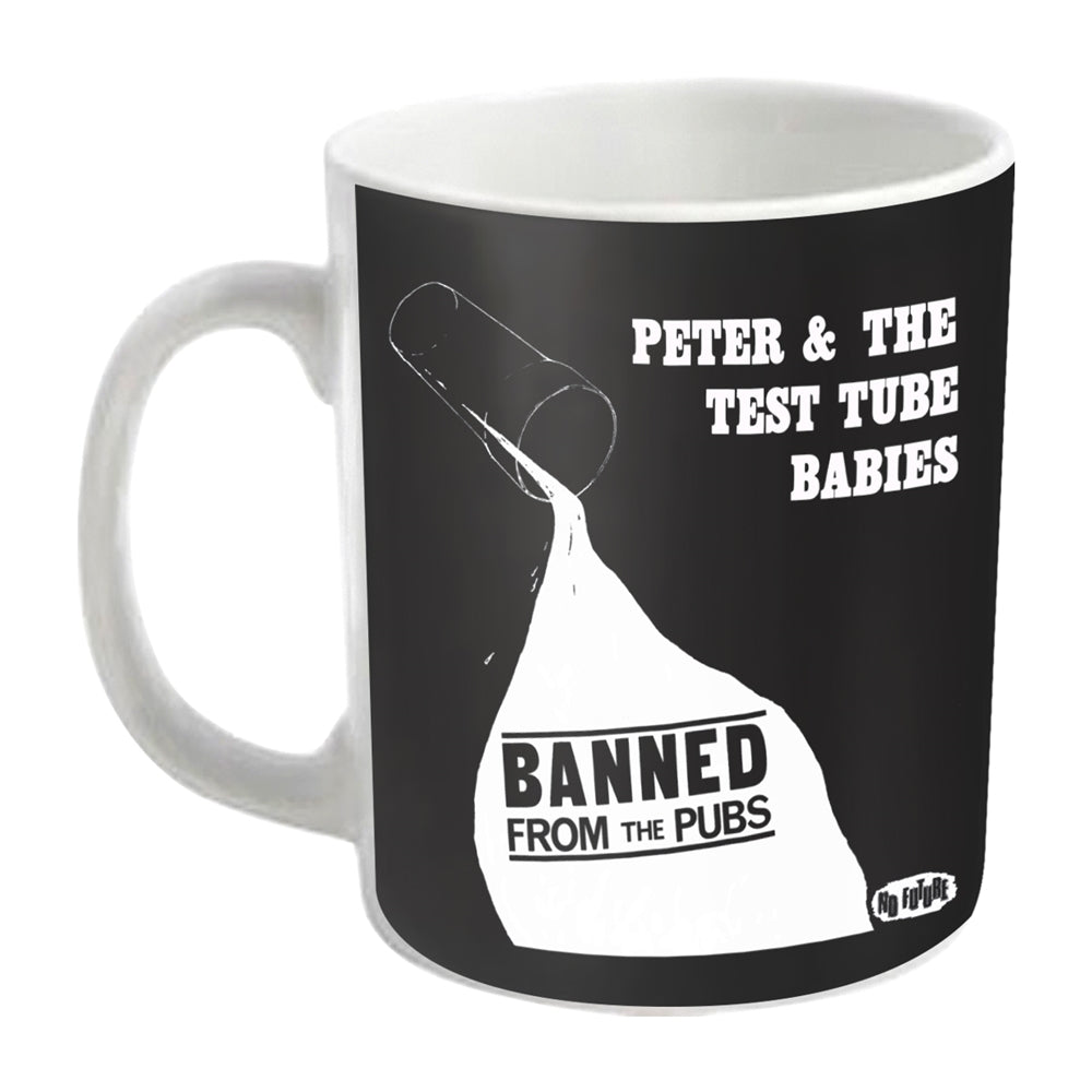 Peter & The Test Tube Babies Mug - Banned From The Pubs | Buy Now For 19.99