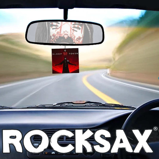 Rocksax Sleep Token Air Freshener - Red