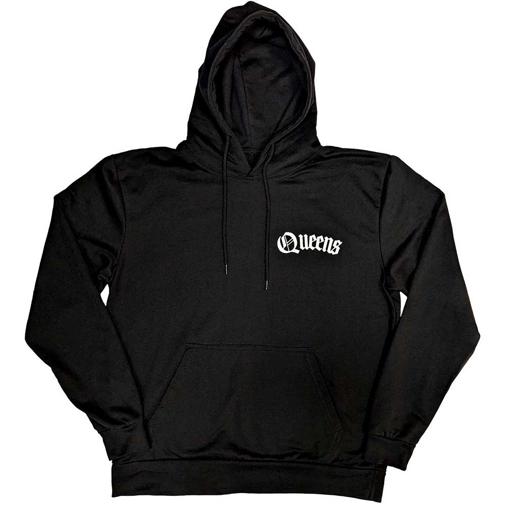 Queens Of The Stone Age Pullover Hoodie - Floral Chains