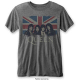 Queen T Shirt - Vtge Union Jack BO