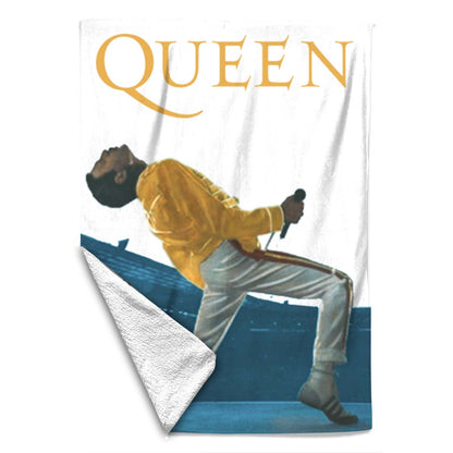 Rocksax Queen Blanket - Live Aid  | Buy Now From £39.99