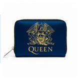 Rocksax Queen Purse (Women's Bi-Fold Zipped Wallet) - Gold Crest