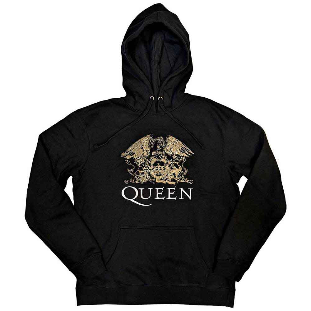 Queen Pullover Hoodie - Crest