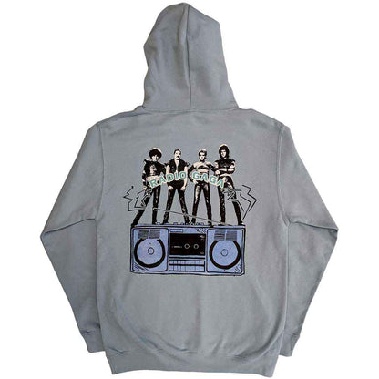 Queen Pullover Hoodie - Radio Ga Ga Back