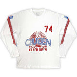 Queen Long Sleeve T Shirt - Killer Queen '74 Stripes