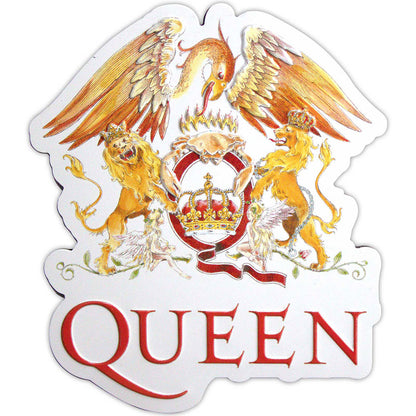 Queen Fridge Magnets - Classic Crest Embossed