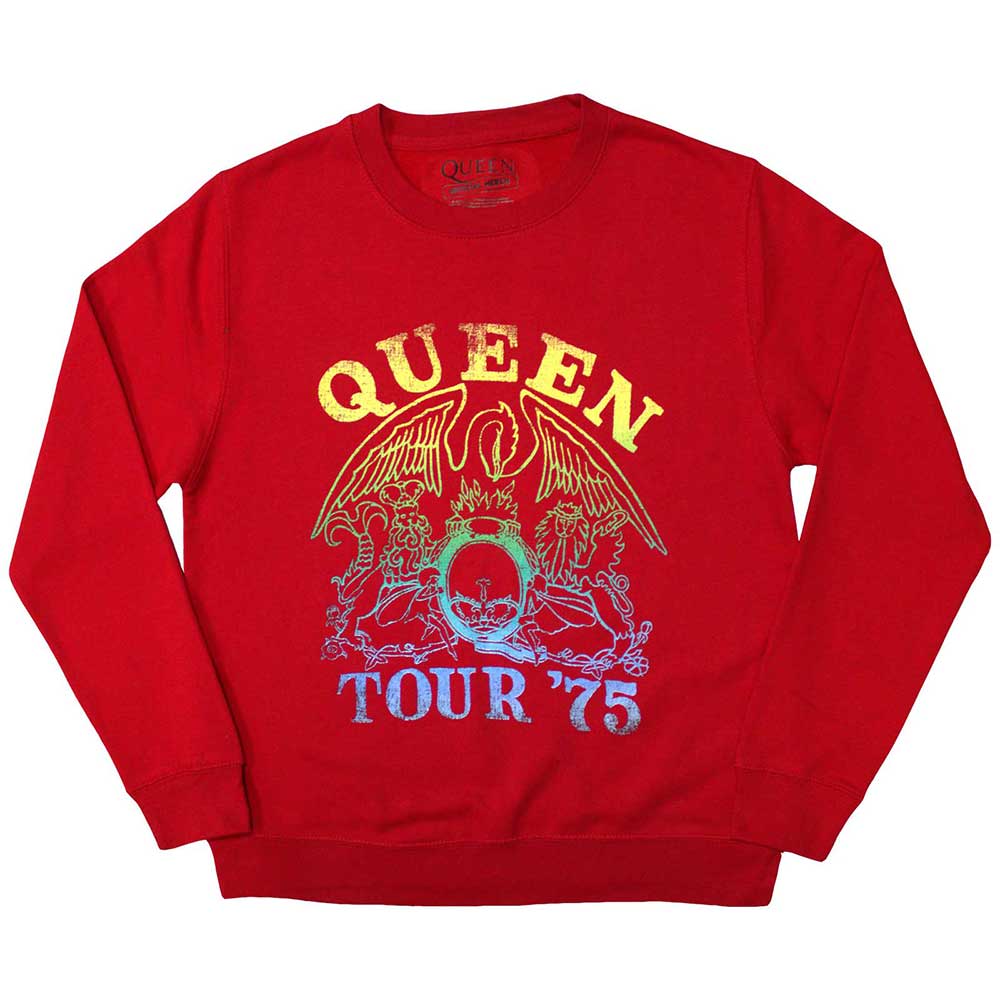 Queen Sweatshirt - Tour '75 Crest