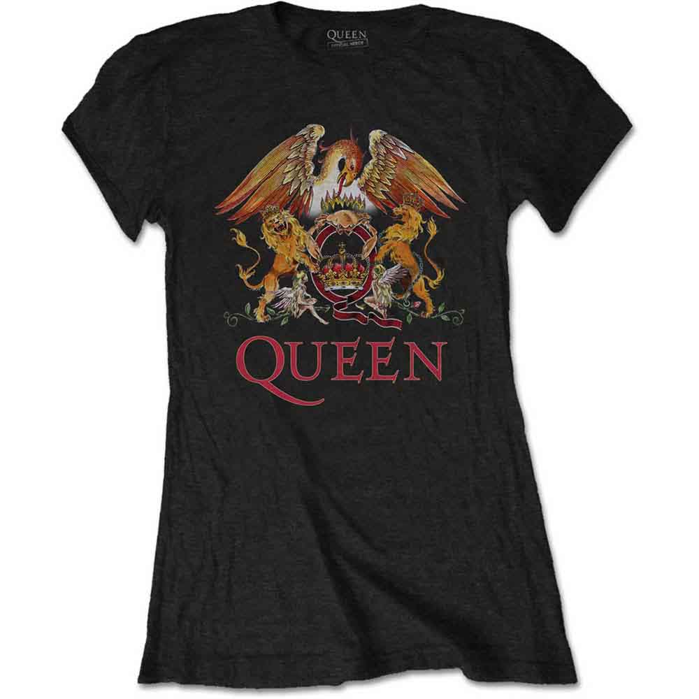 Queen Women's T Shirt - Classic Crest | Buy Now For 24.99