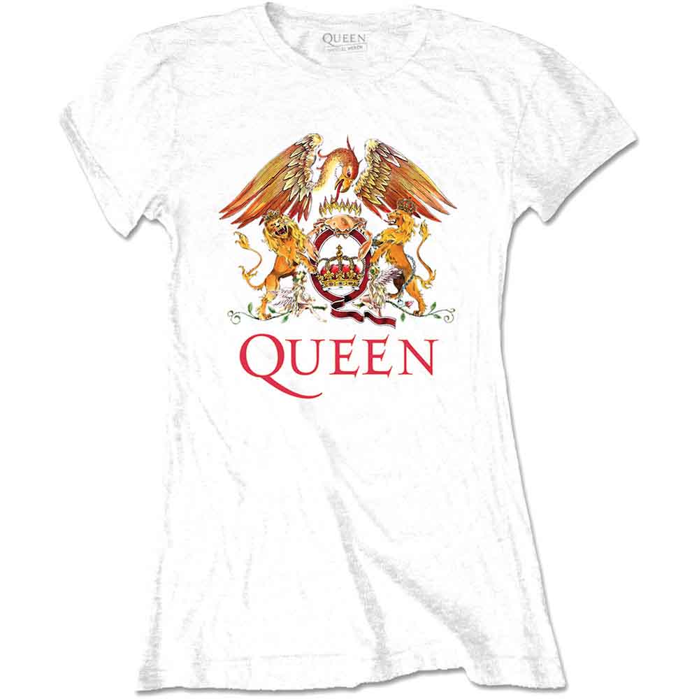 Queen Women's T Shirt - Classic Crest | Buy Now For 24.99