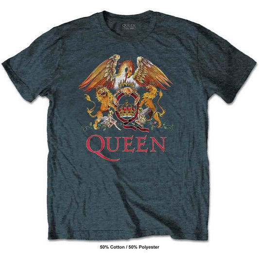 Queen T Shirt - Classic Crest | Buy Now For 24.99