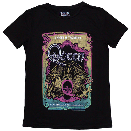 Queen Woman's T Shirt - A Night At The Opera Tour '76
