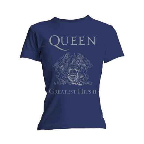 Queen Woman's T Shirt - Greatest Hits II Skinny