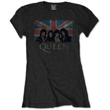 Queen Women's T Shirt - Union Jack | Buy Now For 24.99