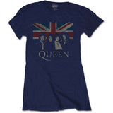 Queen Woman's T Shirt - Vtge Union Jack