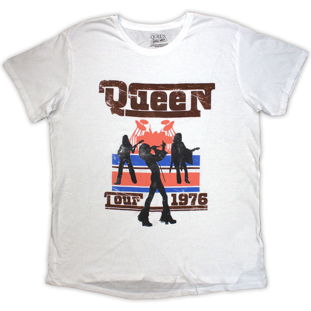 Queen Woman's T Shirt - 76 Tour Silhouettes