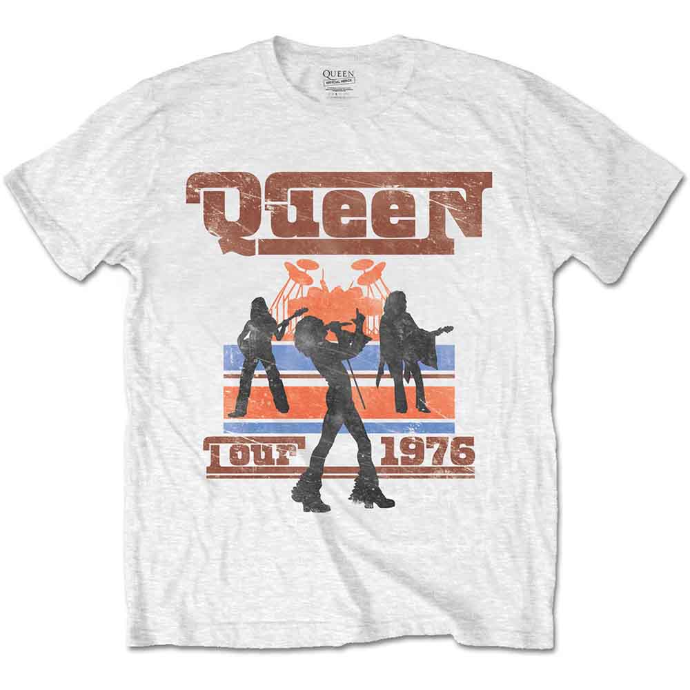 Queen T Shirt - 76 Tour Silhouettes