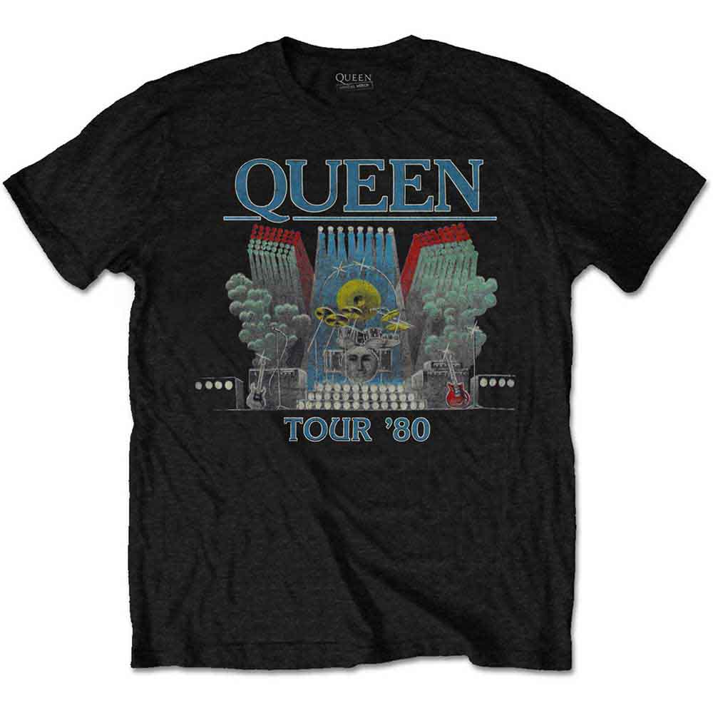 Queen T Shirt - Tour '80 | Buy Now For 24.99