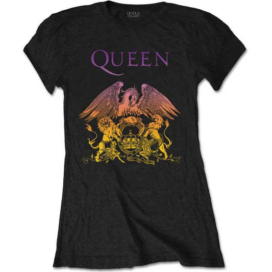 Queen Woman's T Shirt - Gradient Crest