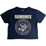 Ramones Women's Crop Top - Presidential Seal