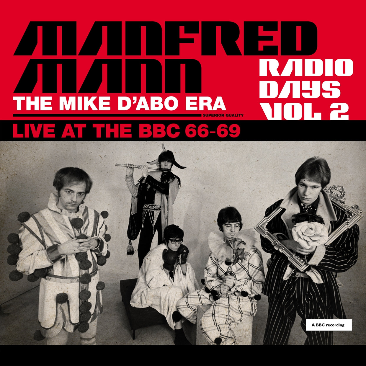 Manfred Mann LP - Radio Days Vol. 2 - The Mike D'Abo Era, Live At The Bbc 66-69 | Buy Now For 50.99