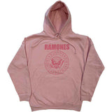 Ramones Hoodie - Pink Hey Ho Seal