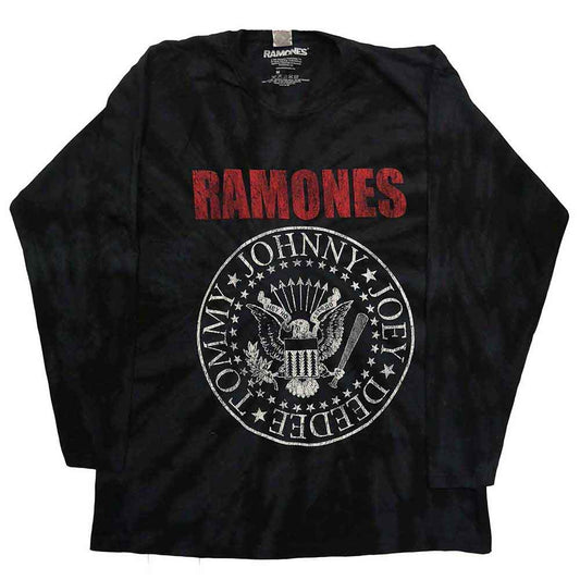 Ramones Long Sleeve T Shirt - Presidential Seal