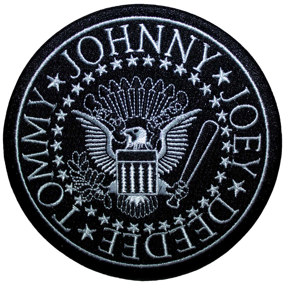 Ramones Patches-Iron On - Logo Cast Metal | Buy Now For 9.99