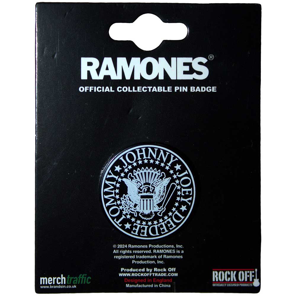 Ramones Pin - Badge - Presidential Seal Emblem