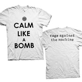 Rage Against The Machine T Shirt - Calm Like A Bomb