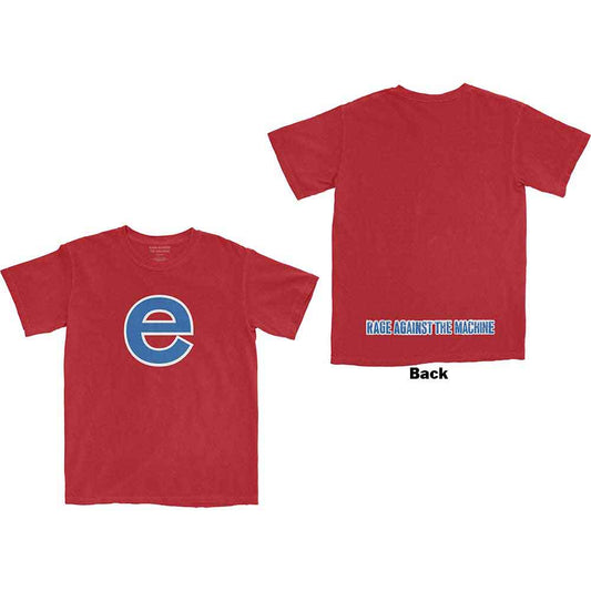 Rage Against The Machine T Shirt - Big E | Buy Now For 27.99