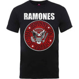 Ramones T Shirt - Red Fill Seal