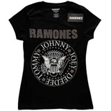 Ramones Women's T Shirt - Presidential Seal Diamante