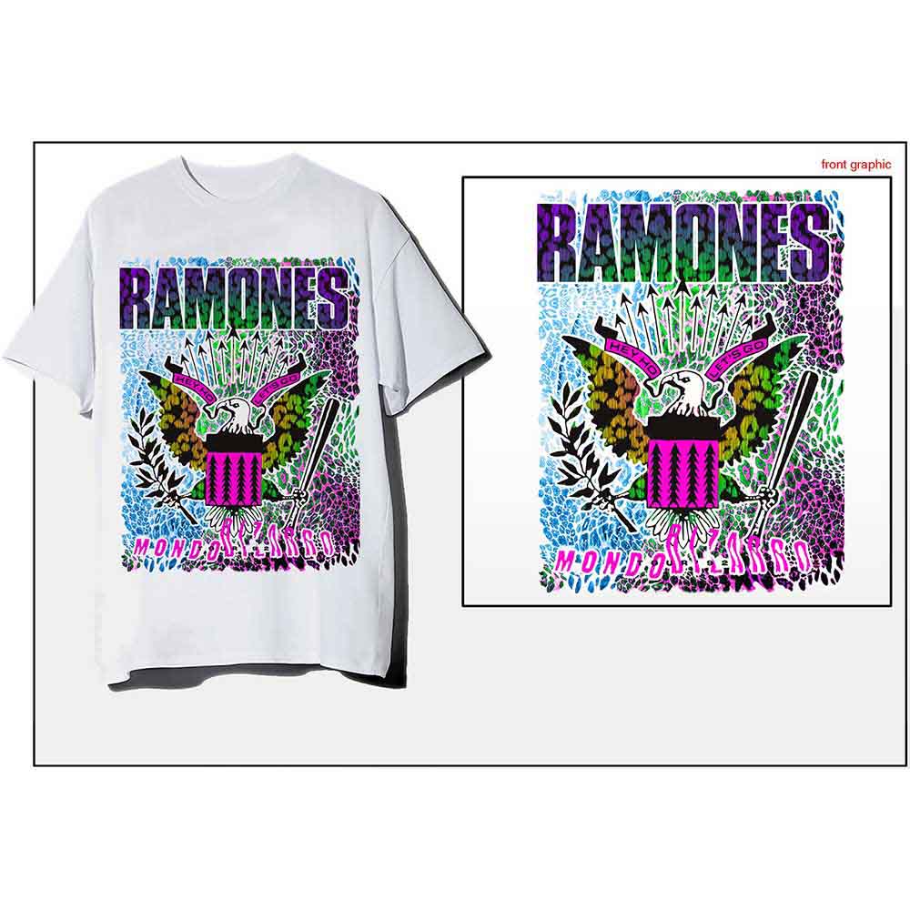 Ramones T Shirt - Animal Skin