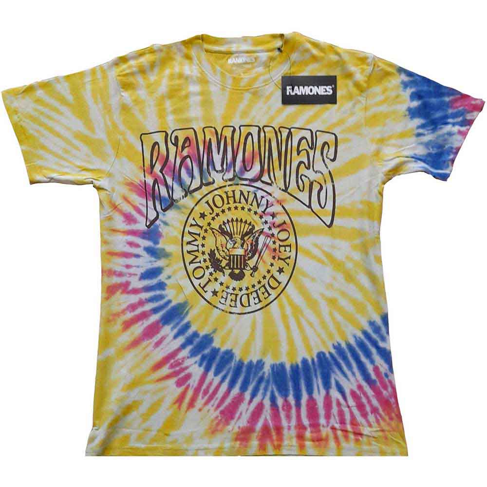 Ramones T Shirt - Crest Psych | Buy Now For 24.99