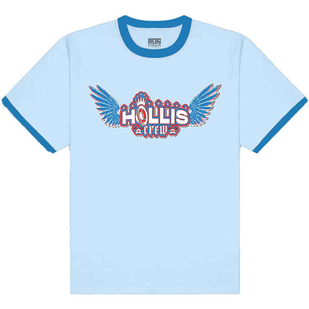 Run DMC T Shirt - Hollis Crew Ringer