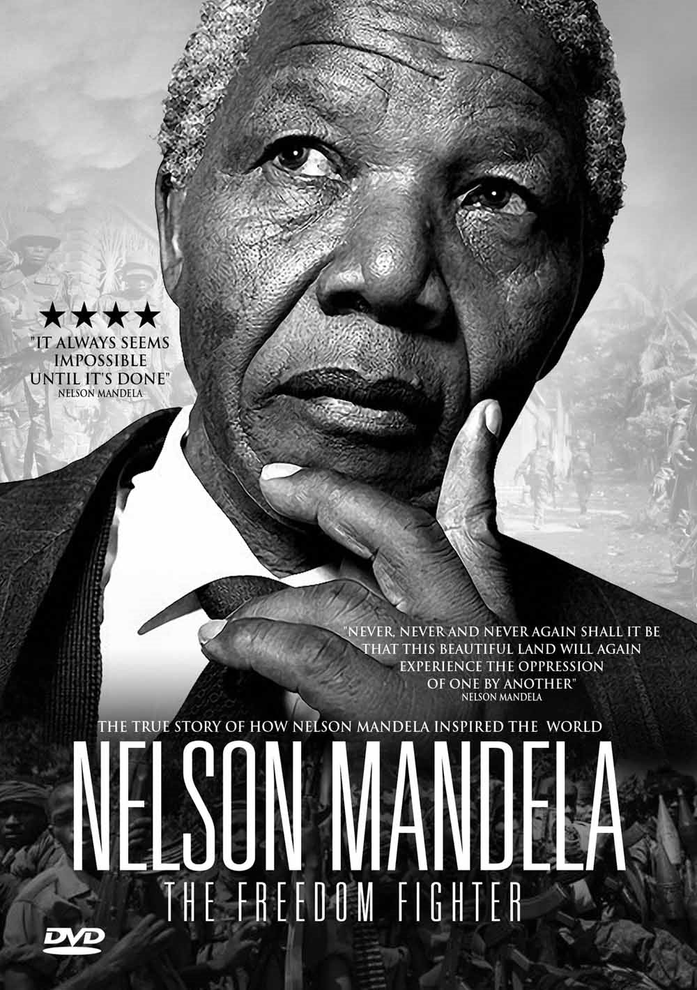 Nelson Mandela DVD - The Freedom Fighter | Buy Now For 19.99