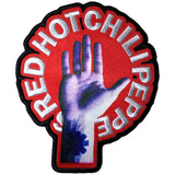 Red Hot Chili Peppers Patches-Iron On - Heart Logo | Buy Now For 9.99