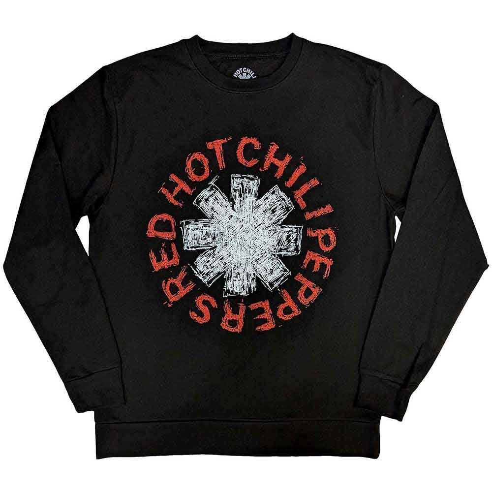 Red Hot Chili Peppers Sweatshirt - Scribble Asterisk | Buy Now For 34.99