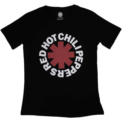 Red Hot Chili Peppers Women's T Shirt - Classic Asterisk | Buy Now For 24.99